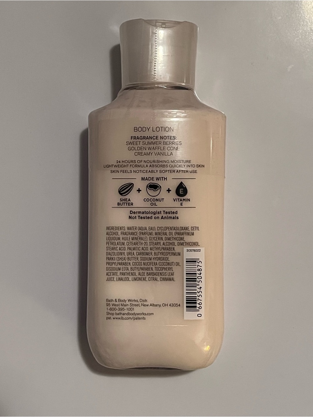 Bath & Body Works Berry Waffle Cone Body Lotion - 8oz - Picture 2 of 2